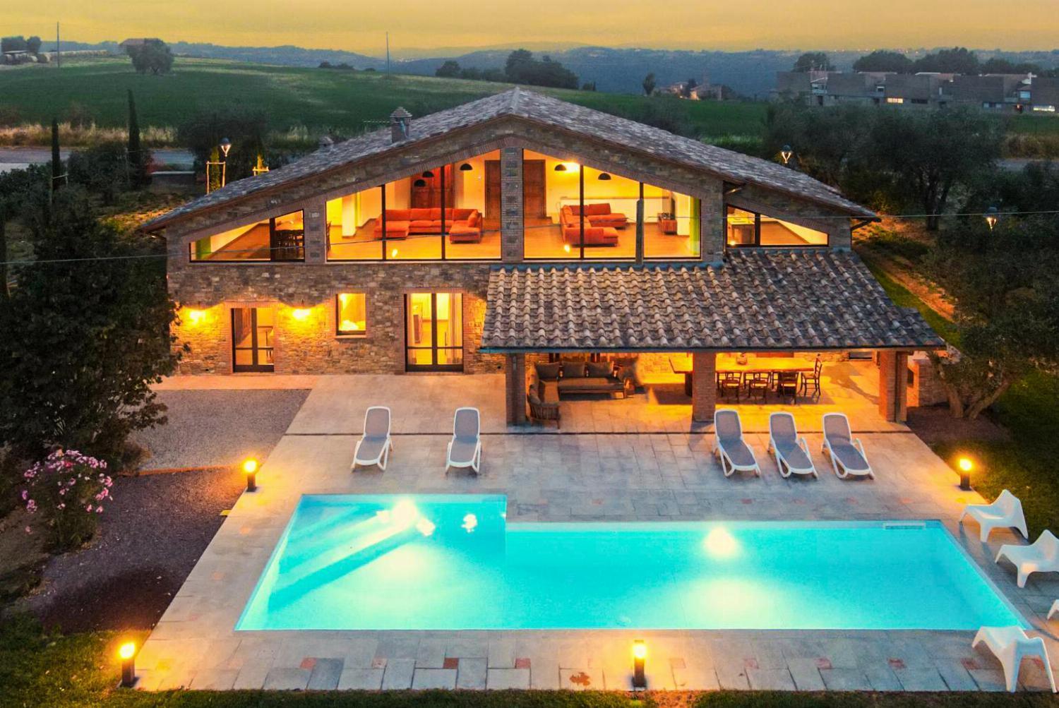 Villa Il Girasole Parrano Esterno foto