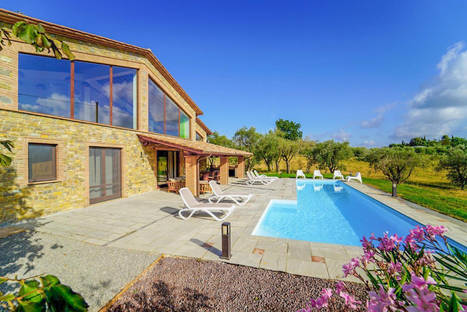 Villa Il Girasole Parrano Esterno foto